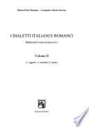 I dialetti italiani e romanci: L'oggetto-L'ausiliare (1a parte)