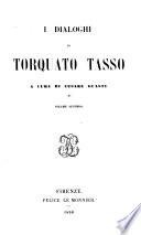 I dialoghi di Torquato Tasso
