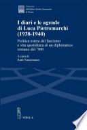 I diari e le agende di Luca Pietromarchi (1938-1940)
