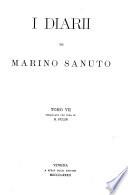 I diarii di Marino Sanuto, 1496-1533, dall'autografo Marciano ital. cl. VII codd. 419-477