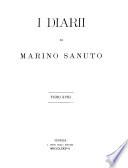 I diarii di Marino Sanuto