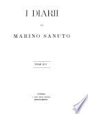 I diarii di Marino Sanuto ...