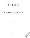 I diarii di Marino Sanuto