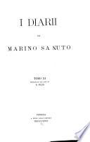 I diarii di Marino Sanuto