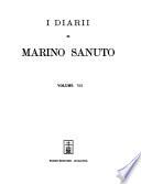 I diarii di Marino Sanuto