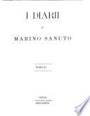 I diarii di Marino Sanuto