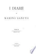 I diarii di Marino Sanuto