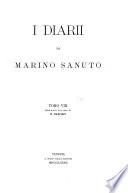 I diarii di Marino Sanuto (MCCCCXCVI-MDXXXIII) dall'autografo Marciano ital. cl. VII codd. CDXIX-CDLXXVII;