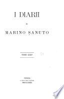 I diarii di Marino Sanuto (MCCCCXCVI-MDXXXIII) dall'autografo Marciano ital. cl. VII codd. CDXIX-CDLXXVII;