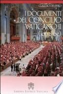 I documenti del Concilio vaticano II (1962-65)