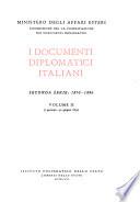 I documenti diplomatici italiani: 10 gennaio-30 giugno 1871