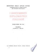 I documenti diplomatici italiani: 31 dicembre 1861-31 luglio 1861