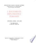 I Documenti diplomatici italiani