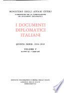 I Documenti diplomatici italiani