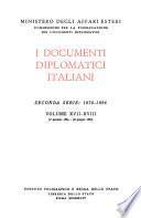 I Documenti diplomatici italiani