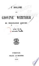 I dolori del giovine Werther