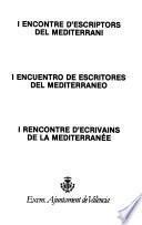 I Encontre D'Escriptors Del Mediterrani