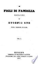 I figli di famiglia, Romanzo