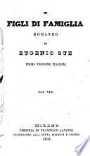 I figli di famiglia, Romanzo