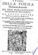 I Fiori Della Poesia
