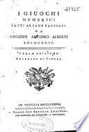 I giochi numerici fatti arcani