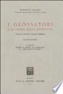 I glossatori e la teoria della sovranità