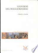 I governi del maggioritario