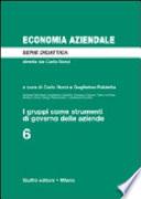 I gruppi come strumenti di governo delle aziende