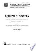 I Gruppi di società