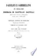 I guelfi e i ghibellini in Bergamo