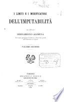 I lìmiti e i modificatori dell' imputabilité