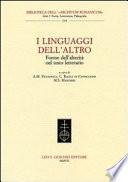 I linguaggi dell'altro