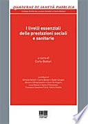I livelli essenziali delle prestazioni sociali e sanitarie