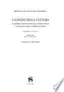 I luoghi della cultura