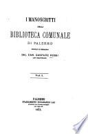 I manoscritti della Biblioteca Comunale di Palermo