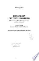 I mass media fra testo e contesto