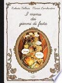 I menu dei giorni di festa