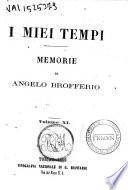 I miei tempi memorie di Angelo Brofferio