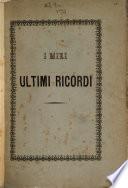 I miei ultimi ricordi