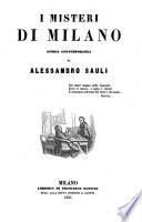 I misteri di Milano. Storia contemporanea