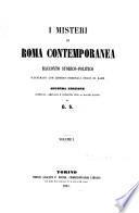 I misteri di Roma contemporanea