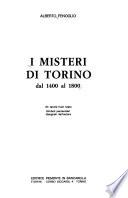 I misteri di Torino dal 1400 al 1800