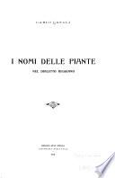 I nomi delle piante nel dialetto reggiano