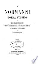 I Normanni. Poema storico