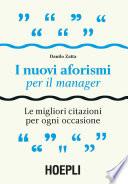 I nuovi aforismi per il manager