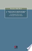 I «nuovi doveri». La pedagogia della scuola di Giuseppe Lombardo Radice