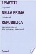 I partiti nella prima Repubblica