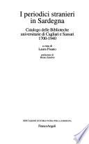 I periodici stranieri in Sardegna
