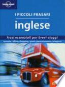 I Piccoli Frasari Inglese 1