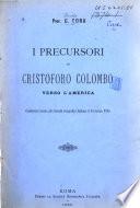I precursori di Cristoforo Colombo